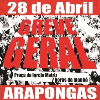 Greve Geral - 28 de abril